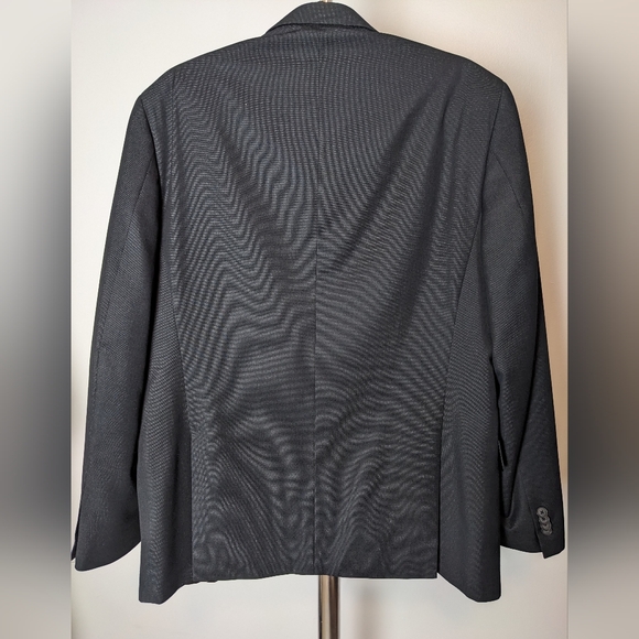 Kenneth Cole Reaction, 2-button Sport Coat, 42R, Black - Picture 6 of 7